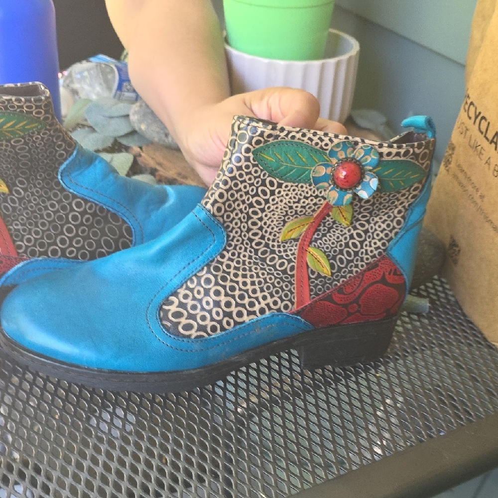 Colorful Kids Ankle Boots